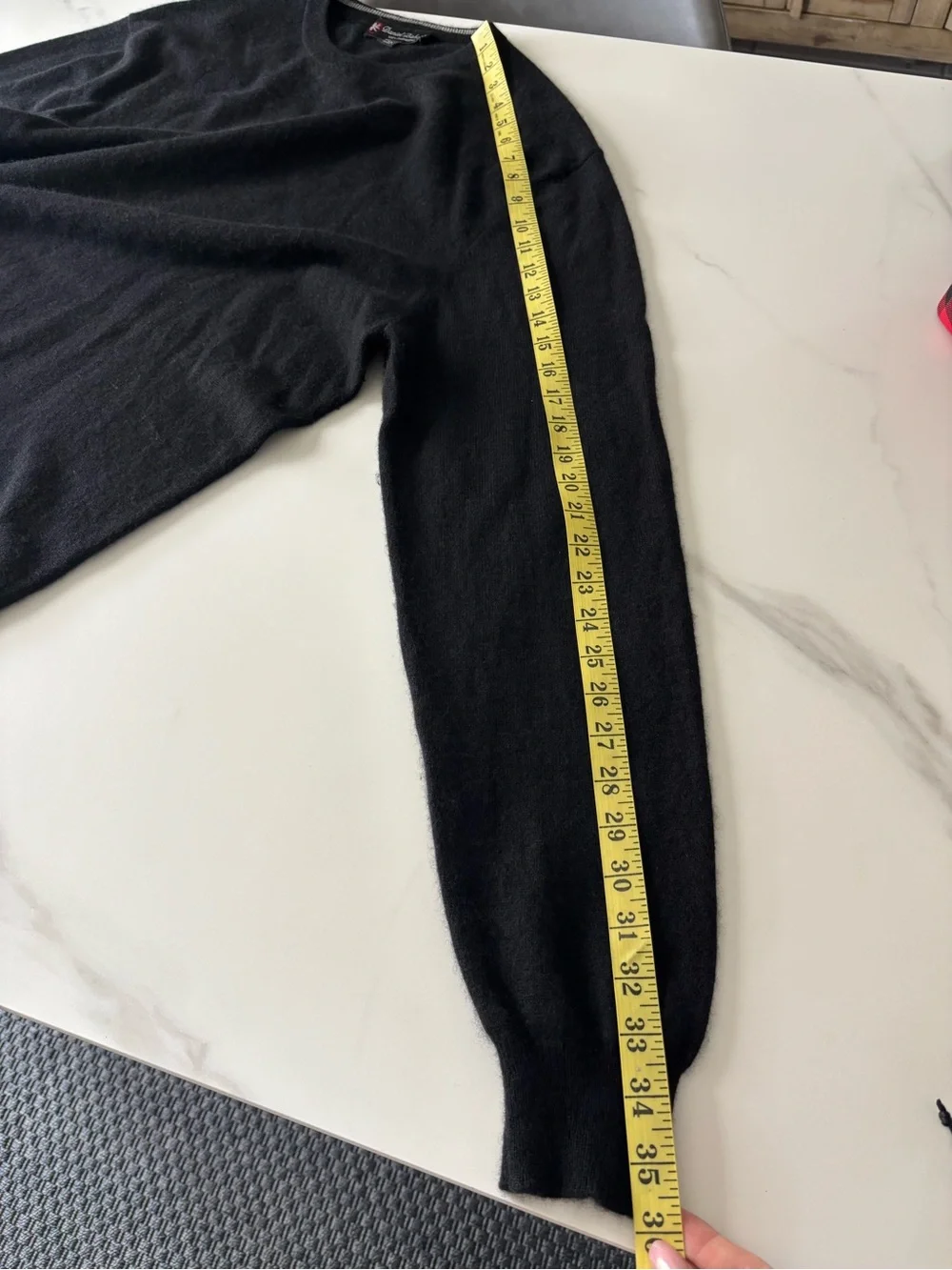 Daniel Bishop black crewneck